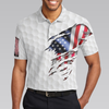 Golf Solves Most Of My Problems Polo Shirt, American Flag Polo Shirt, Golf Shirt For Music Lovers - Hyperfavor