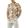 Personalized Peace Love Corgi Custom Hawaiian Shirt - Hyperfavor