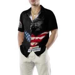 God Nation Born Free Hawaiian Shirt - Hyperfavor