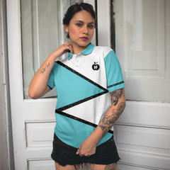 I Like Cats And Math And Maybe 3 People Short Sleeve Women Polo Shirt - Hyperfavor