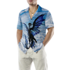Blue Dragon On Blue Sky Hawaiian Shirt - Hyperfavor