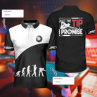 Just The Tip I Promise Billiards Custom Polo Shirt, Personalized Billiards Polo Shirt Design