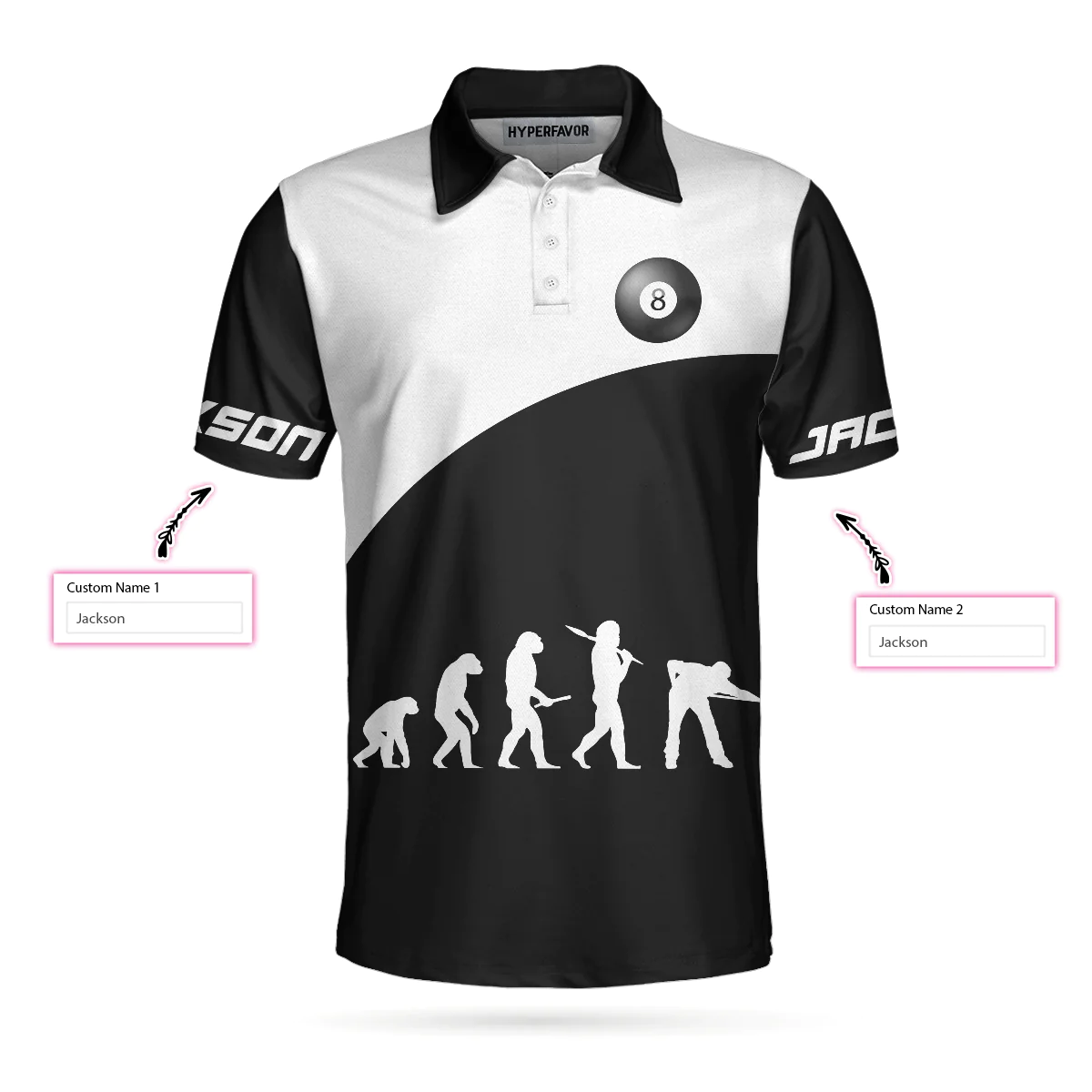 Just The Tip I Promise Billiards Custom Polo Shirt, Personalized Billiards Polo Shirt Design