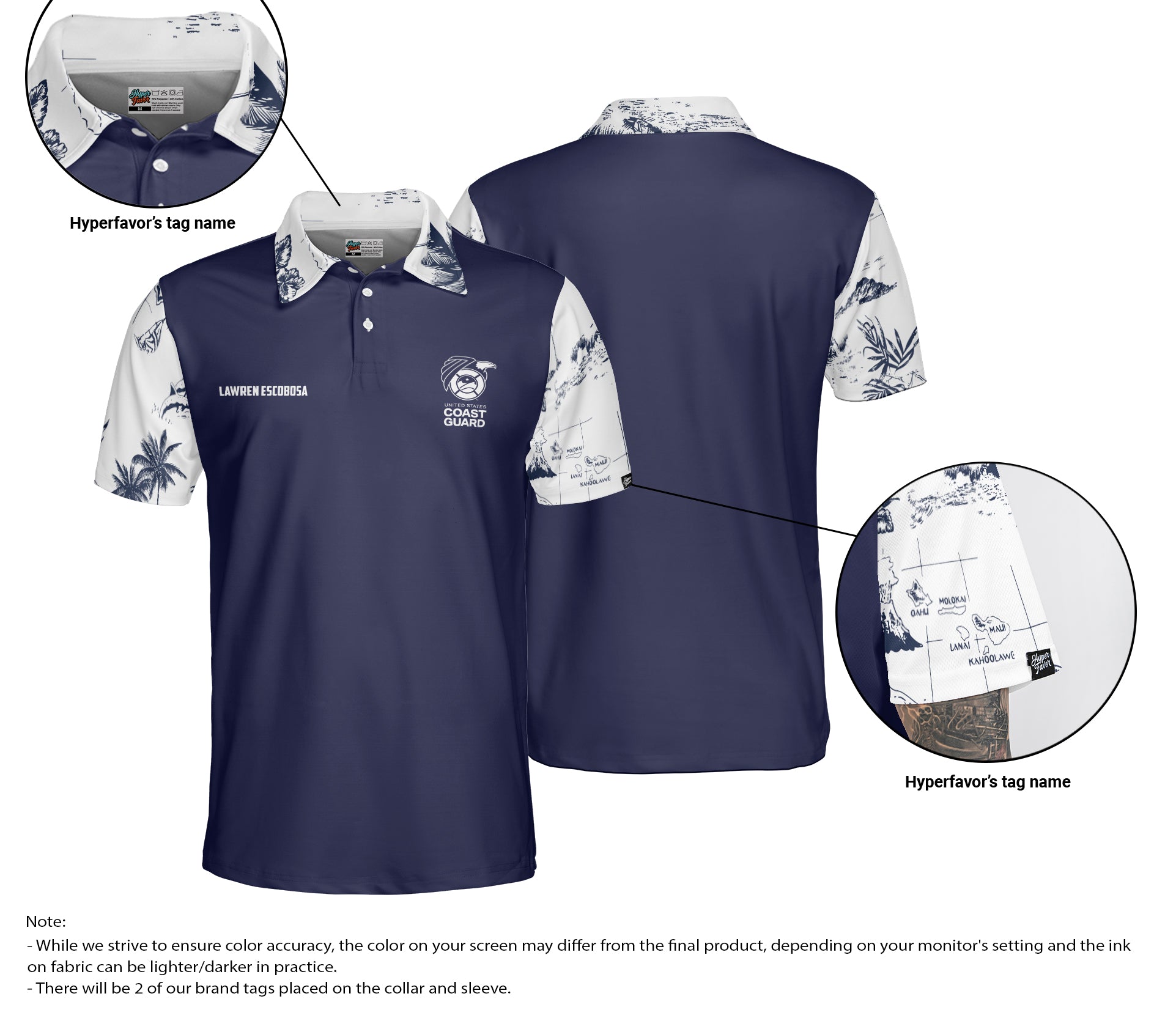 Lawren Escobosa Polo Shirt4 - Hyperfavor