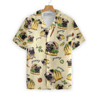 Adorable Taco Pugs Shirt For Men Hawaiian Shirt