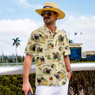 Adorable Taco Pugs Shirt For Men Hawaiian Shirt