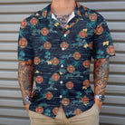 All Gave Some Some Gave All Firefighter Hawaiian Shirt, Tropical Navy Firefighter Shirt For Men