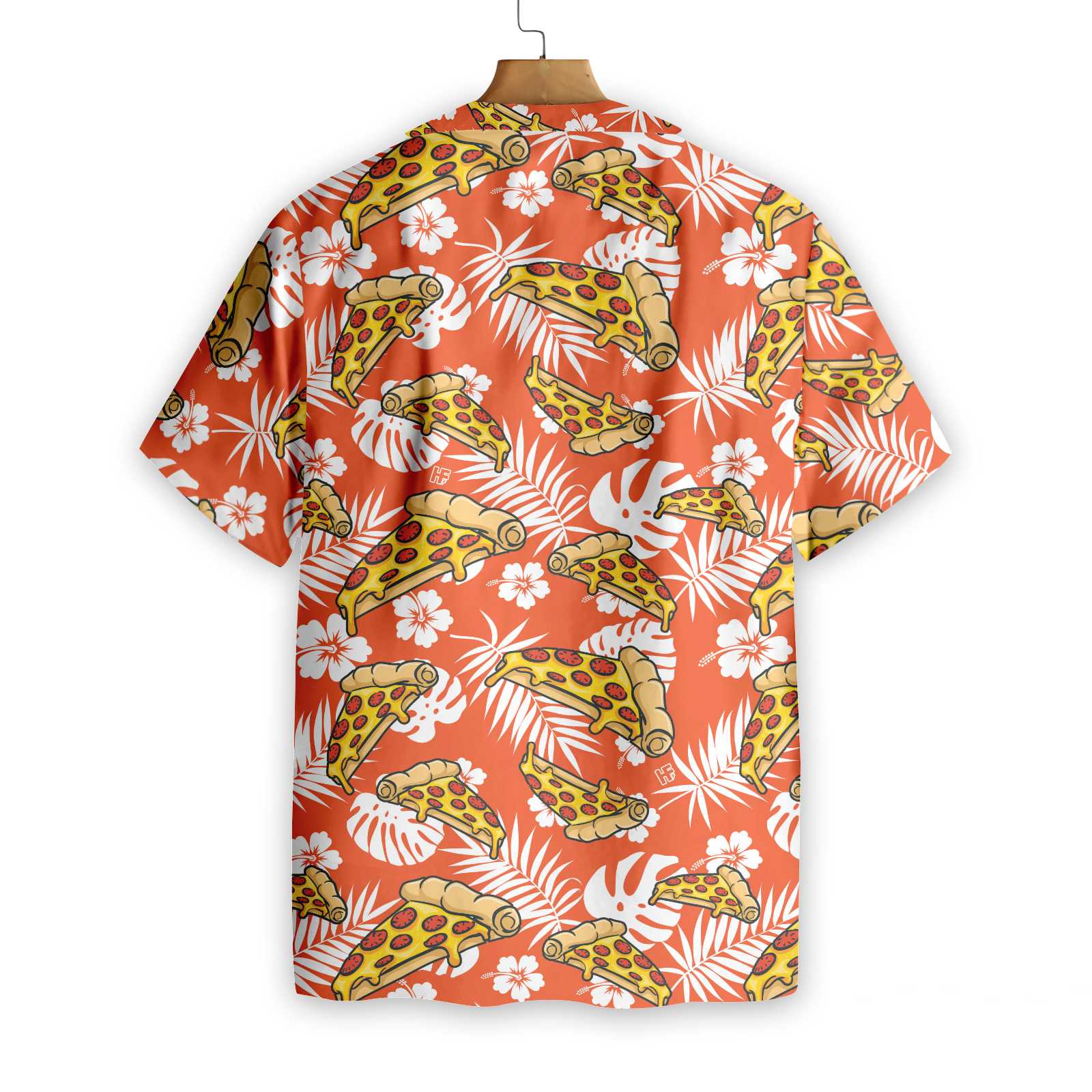 Aloha Tropical Pizza Shirt For Men Hawaiian Shirt