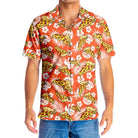 Aloha Tropical Pizza Shirt For Men Hawaiian Shirt