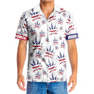 America Marijuana Leaf Shirt For Men Hawaiian Shirt