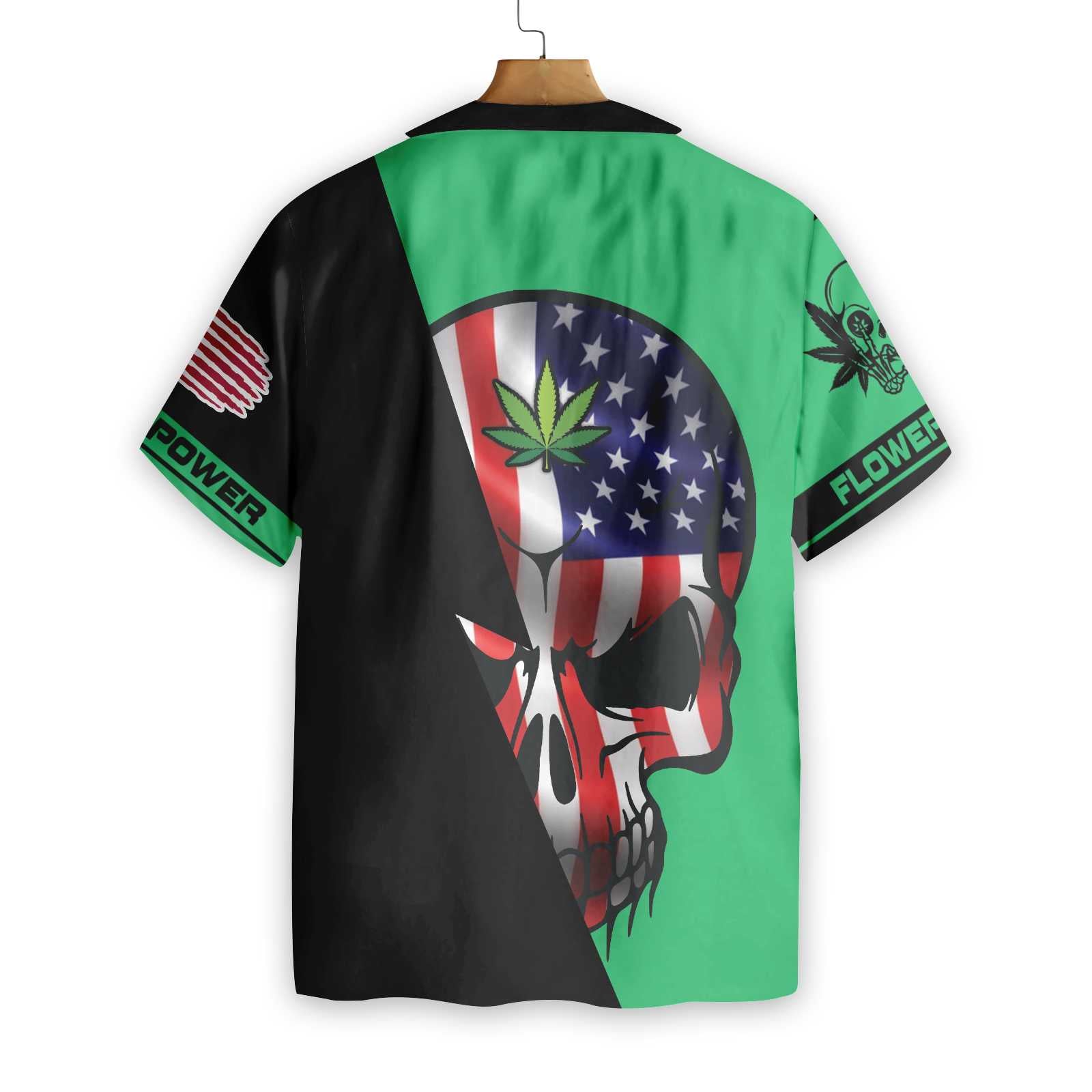 American Marijuana Power Hawaiian Shirt
