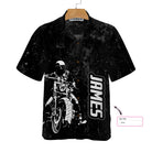 American Motorcycle Indian For Old Biker Custom Hawaiian Shirt, Personalized Riding Skull Native American Shirt