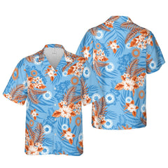 Aperture And Gear Logo Hawaiian Shirt