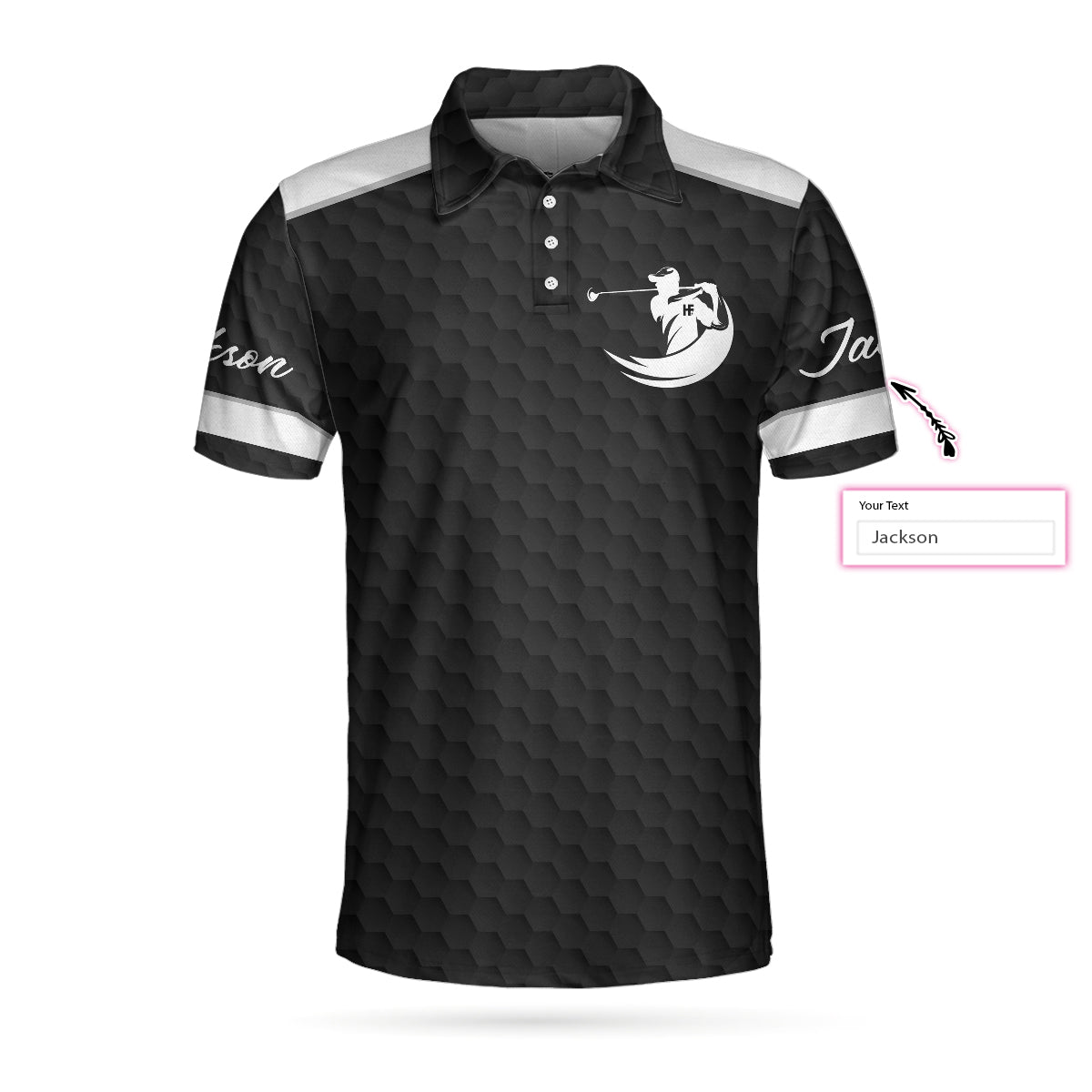 Best Papa By Par Custom Polo Shirt - Hyperfavor
