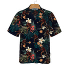 Bigfoot With Tropical Leaves Funny Halloween Hawaiian Shirt, Best Halloween Shirt For Men And Women