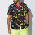 Change The World Teach Music Teacher Hawaiian Shirt, Musical Instruments Pattern Shirt, Best Music Teacher Gift
