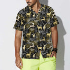 Christmas Golden Reindeers Hawaiian Shirt, Best Gift For Christmas