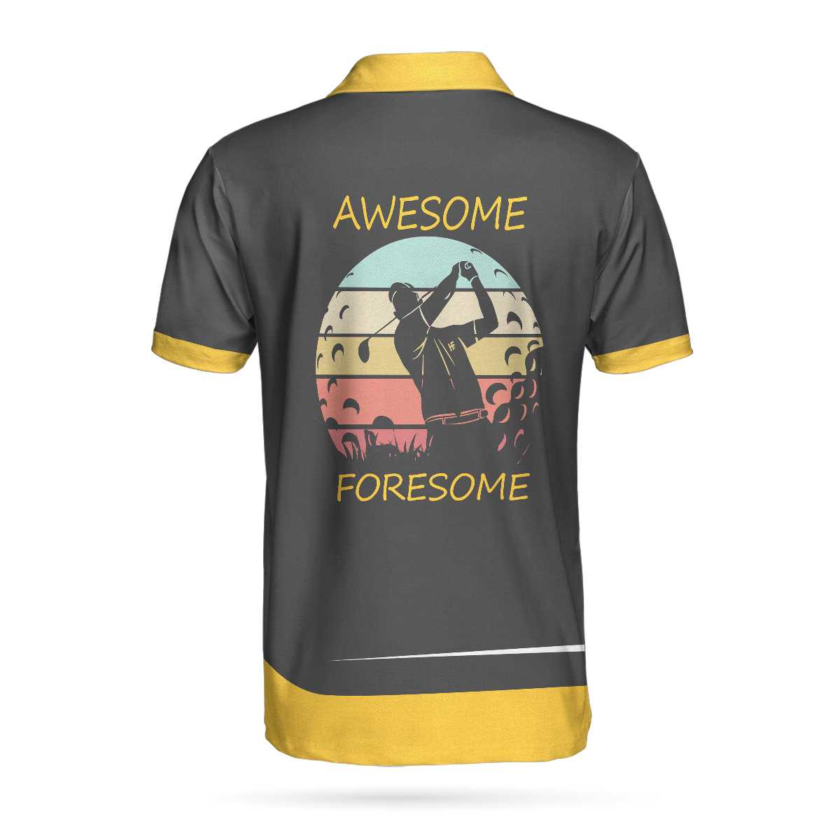 Customized Awesome Foresome The Longest Day Custom Polo Shirt