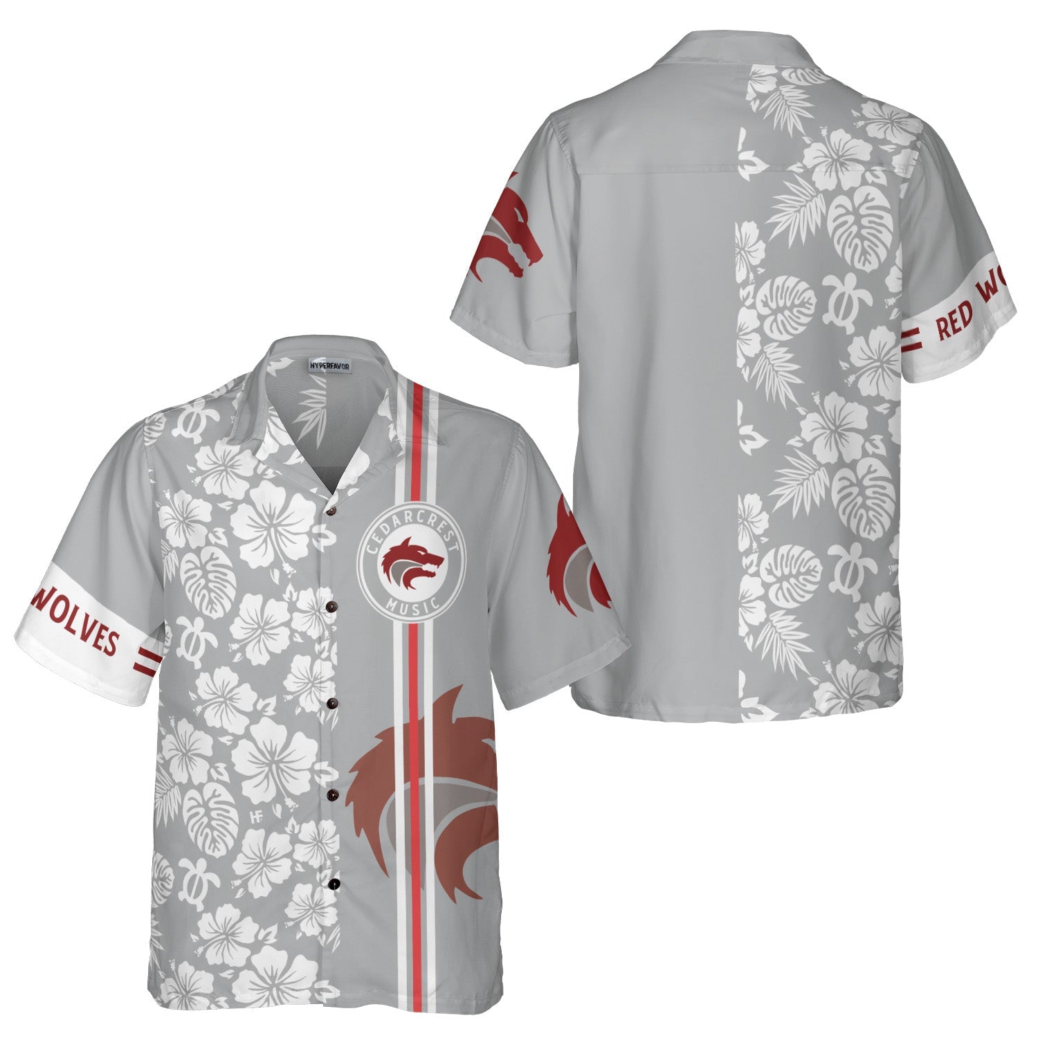 Cedarcrest Band Boosters Hawaiian Shirt