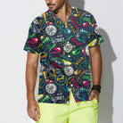 Drink Craft Beer Hawaiian Shirt, Beer Bottle Cap Patterns Shirt, Best Gift For Beer Lovers