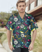 Drink Craft Beer Hawaiian Shirt, Beer Bottle Cap Patterns Shirt, Best Gift For Beer Lovers