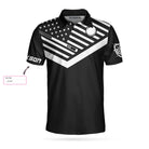 Eat Sleep Billiard Repeat Custom Polo Shirt, Personalized Billiard Polo Shirt, American Flag Shirt Design