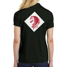 Equestrian Color Block Horse Riding Custom Short Sleeve Women Polo Shirt