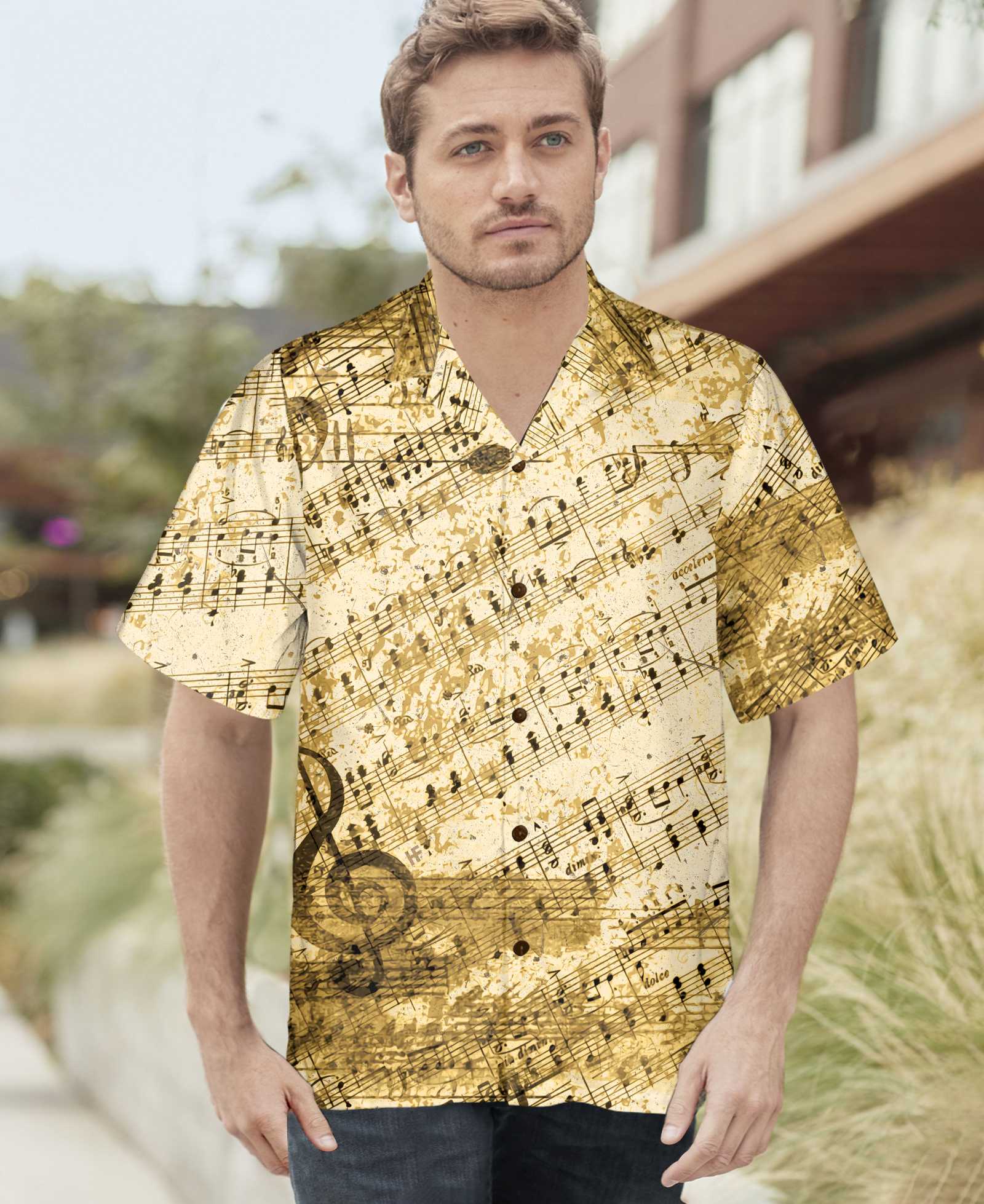 Everything Is Better With Music Teacher Hawaiian Shirt, Vintage Music Teacher Shirt