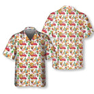 Farmer Fall Halloween Hawaiian Shirt, Cute Farm Life Shirt, Best Gift For Farmers