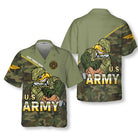 Front Toward Enemy U.S. Army Hawaiian Shirt, Proud Veteran Shirt, Best Gift For Army Veterans