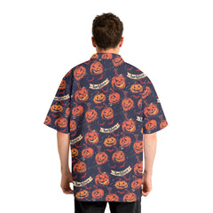 Fun Pumpkins Halloween, Trick Pumpkin Pattern For Men, For Woman Hawaiian Shirt - HYPERFAVOR