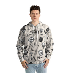 Funny Halloween Vintage Pattern Hoodie - HYPERFAVOR