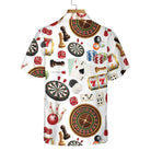 Games Together Hawaiian Shirt, Multiple Games Pattern Shirt