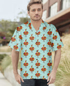 Gobble Gobble Thanksgiving Turkey Shirt, Thanksgiving Hawaiian Shirt For Men
