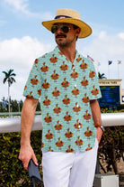 Gobble Gobble Thanksgiving Turkey Shirt, Thanksgiving Hawaiian Shirt For Men
