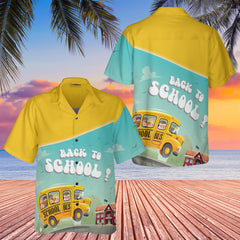 HYPERFAVOR Bus Driver Back To School Hawaiian Shirt