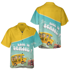 HYPERFAVOR Bus Driver Back To School Hawaiian Shirt