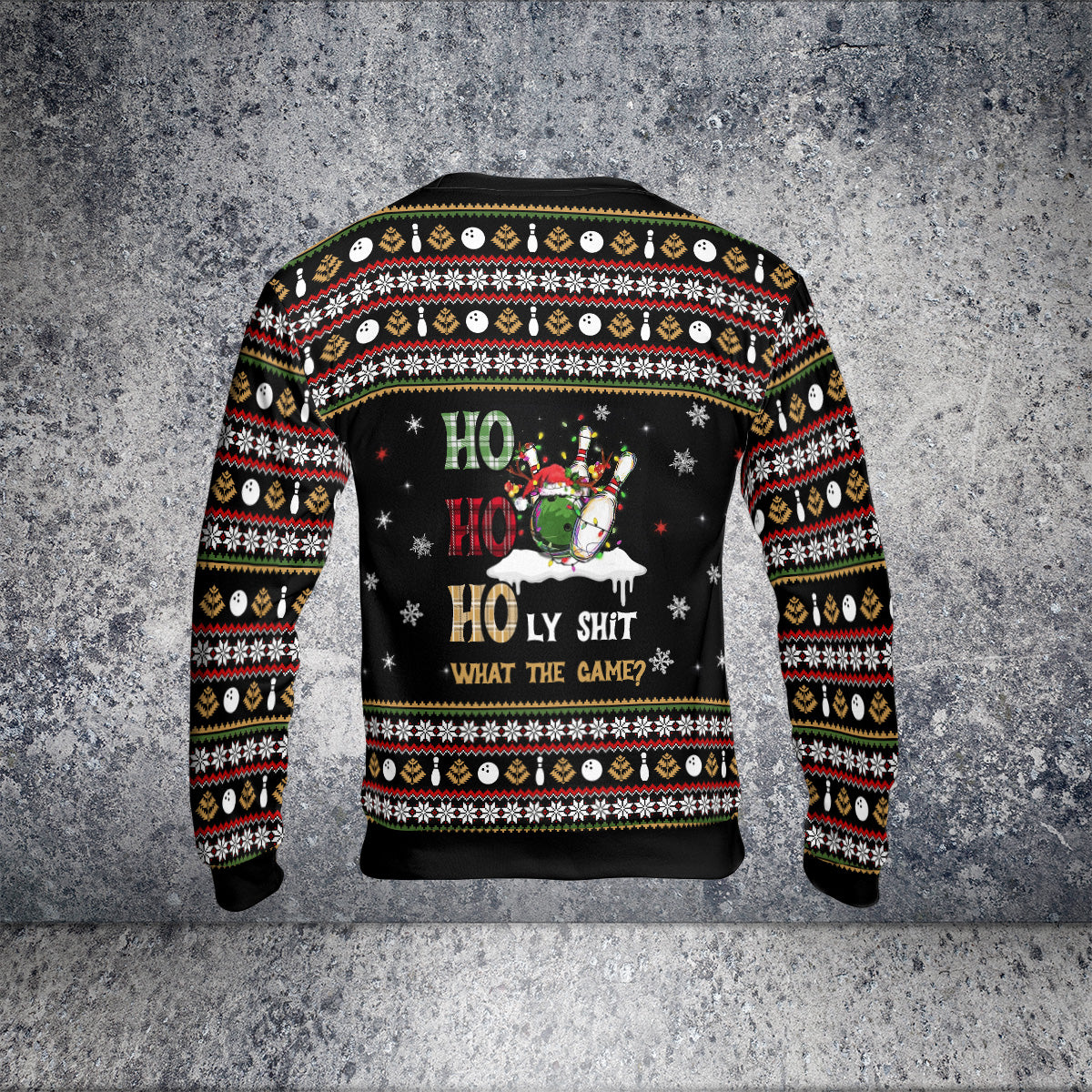 Ho Ho Holy Shot Ugly Christmas Sweater 