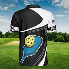 HYPERFAVOR Basic Sporty Custom Pickleball Polo Shirt