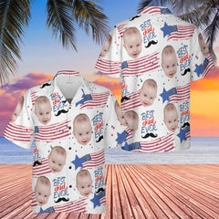 HYPERFAVOR American Best Dad Ever Custom Face Hawaiian Shirt