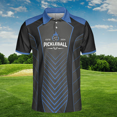 HYPERFAVOR Pickleball In My DNA Polo Shirt