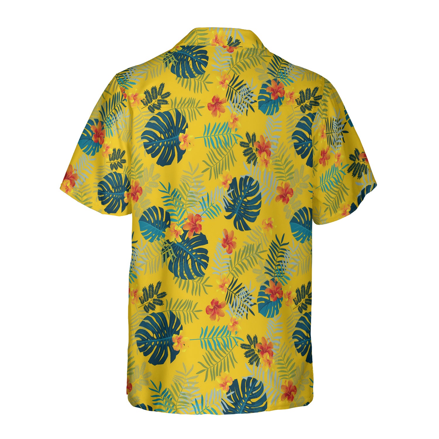 HYPERFAVOR Tropical Summer Botanical Pattern Custom Hawaiian Shirt With Pet Face