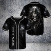 HYPERFAVOR Tribal Tattoo Skull Custom Baseball Jersey