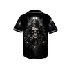 HYPERFAVOR Tribal Tattoo Skull Custom Baseball Jersey