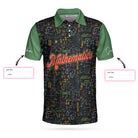 I Am A Math Teacher Custom Polo Shirt