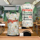I Am A Physics Teacher Custom Polo Shirt