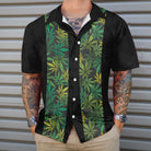 I Bet My Soul Smells Like Weed Hawaiian Shirt, Skull Pattern Weed Leaf Shirt