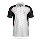 I Didn't Miss The Putt Custom Men Polo Shirt, Personalized Golf Shirt For Men, Customized Golf Gift