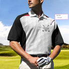 I Didn't Miss The Putt Custom Men Polo Shirt, Personalized Golf Shirt For Men, Customized Golf Gift