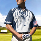 I Got A Hole In One Golf Custom Polo Shirt, Personalized Skull Golf Shirt For Men - Hyperfavor